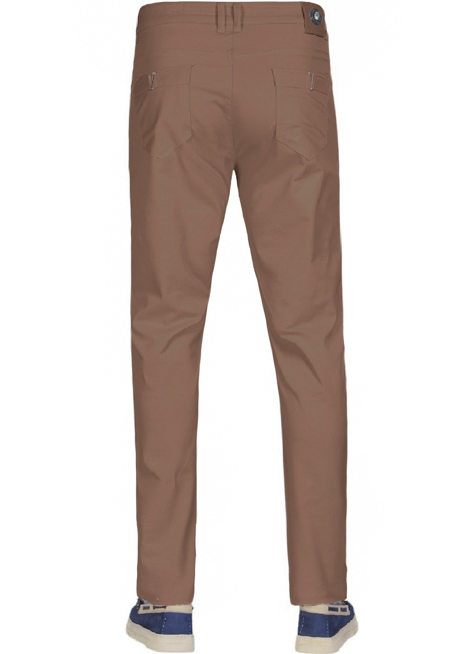 Brown "V-metal 2" Tech Pants